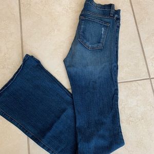 Flying monkey jeans, size 26, hi rise, flare